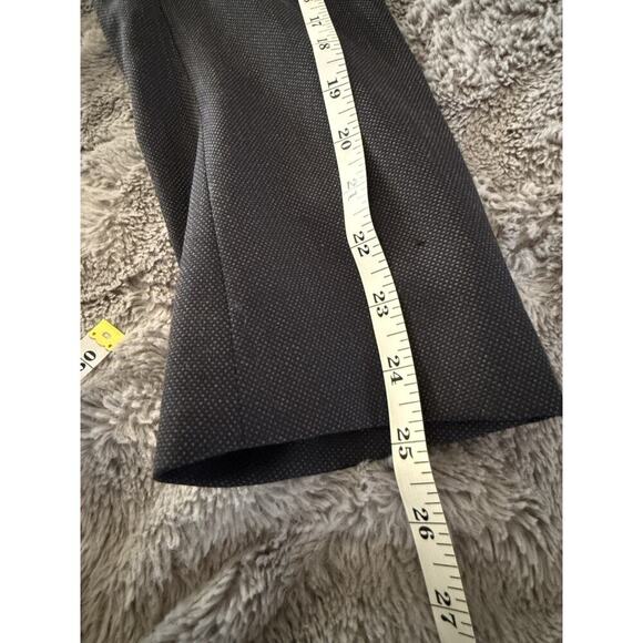 Banana Republic Navy Slim Fit 2 Button Birdseye Marzotto Italian Fabric 42 R/S - Picture 15 of 15
